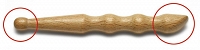 Drewniany masażer “Massotigeoki” 15cm