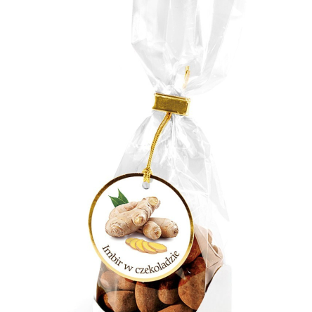 Imbir w czekoladzie 100g