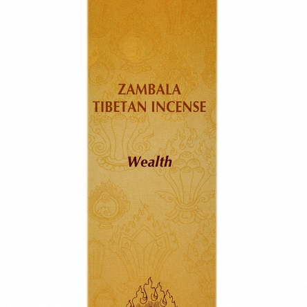 Kadzidła Zambala - Wealth (Bogactwo)