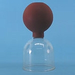 Bańka próżniowa z pompką - plastik 4 cm